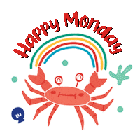 Happy Rainbow Sticker by Offspringinc