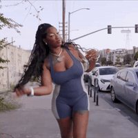 Posing That Girl GIF