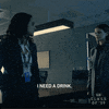 Kate Mara Drinking GIF by FX Networks