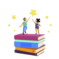 Happy Stars Sticker by Fundación Mejor Ciudadano