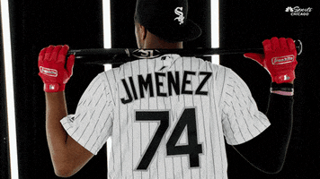 white sox bat GIF by NBC Sports Chicago