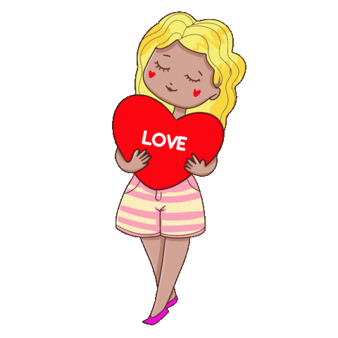 Girl Love Sticker