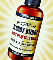 TheBloodyBuddy vodka brunch bloody mary day drinking GIF