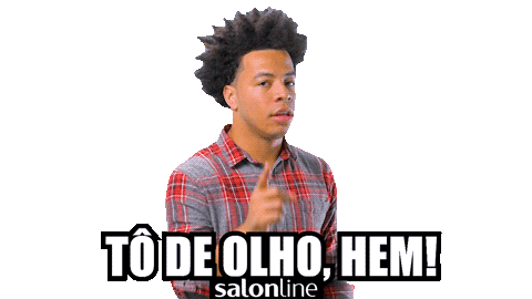 salonline giphyupload reaction hey man Sticker