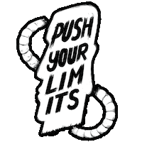 AkuCrossfit crossfit push aku limits Sticker