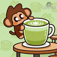 Tea Time Drinking GIF by Chimpers