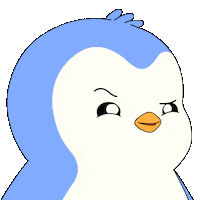 Who Is It What Sticker by Pudgy Penguins