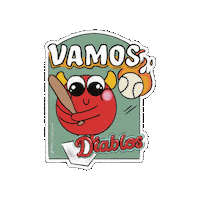 Diablos Rojos Del Mexico Diablosrojos Sticker