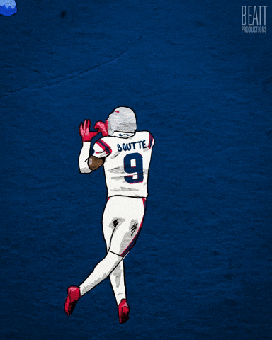 New England Patriots Animation GIF