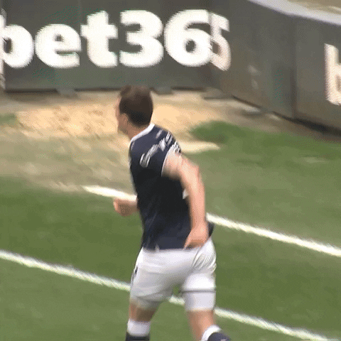 Jake Cooper Smile GIF by MillwallFC