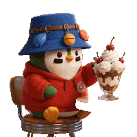 Happy Ice Cream Sticker by ZaddyFi