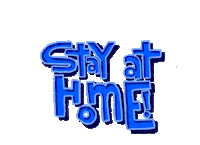 CLTcheeks stay home stay safe cheeks Sticker