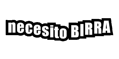 Cerveza Necesito Sticker