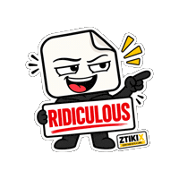 Nonsense Wtf Sticker by ZTIKIX