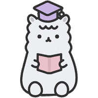 Book Studying Sticker