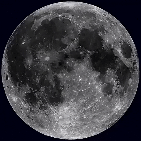 GifVif giphyupload full rotation of moon GIF
