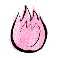 Pink 90S Sticker