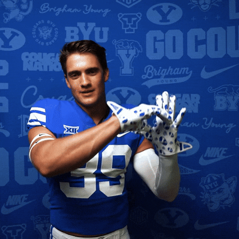 College Football Go Cougs GIF by BYU Cougars