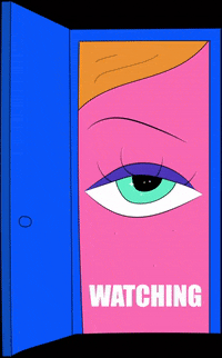 desireejofre door psycho ojo watchingyou GIF
