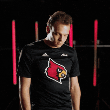 Track Field Go Cards GIF by Louisville Cardinals
