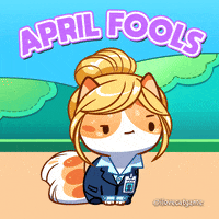 April Fools Cat GIF by Mino Games