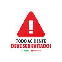 Portonave vidas seguranca do trabalho programa vidas portonave Sticker