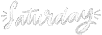 Week Saturday Sticker
