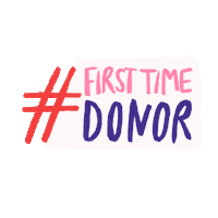 jasminbecela blood hashtag donation first time Sticker