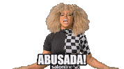 Black Power Hair Sticker by Salon Line