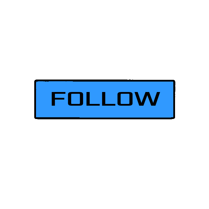 Following Follow Me Sticker