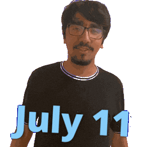 July 11 Sticker