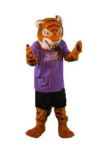 Ouachita go university mascot tiger Sticker