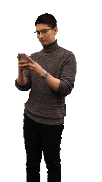 Wait Ignore Sticker by Edmond Rätzel