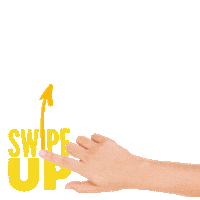 swipe up Sticker by MISO PUP