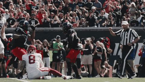 Cincinnati Football GIF by Cincinnati Bearcats