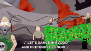 christmas singing GIF by South Park 