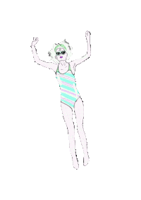 cristinamufer hot summer cristinamufer threeclops Sticker