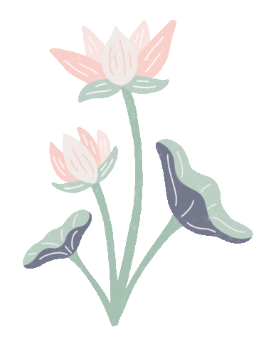 sticker flower by michneo