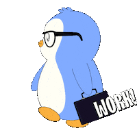 Coming On My Way Sticker by Pudgy Penguins