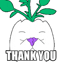 Happy Thank You So Much Sticker by Magic Eden
