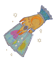 The Sun Heart Sticker