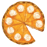windowsillpies morning cooking pumpkin lemon Sticker
