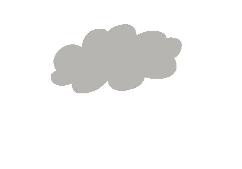 designinkco giphyupload clouds raining rainy Sticker