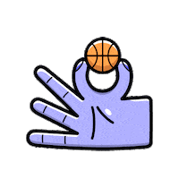 Basketball Bounce Sticker