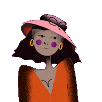 Girl Fashion Sticker