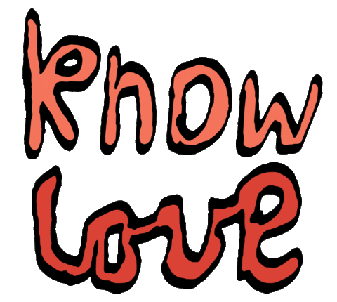 Know Love Love Sticker