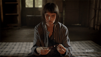 starz alice webster GIF by The Missing