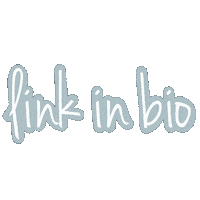 HollyObee blue link link in bio hollyobee Sticker