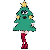 Bored Merry Christmas Sticker