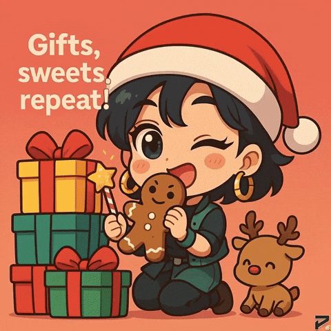 Candy Cane Hana GIF by Persona